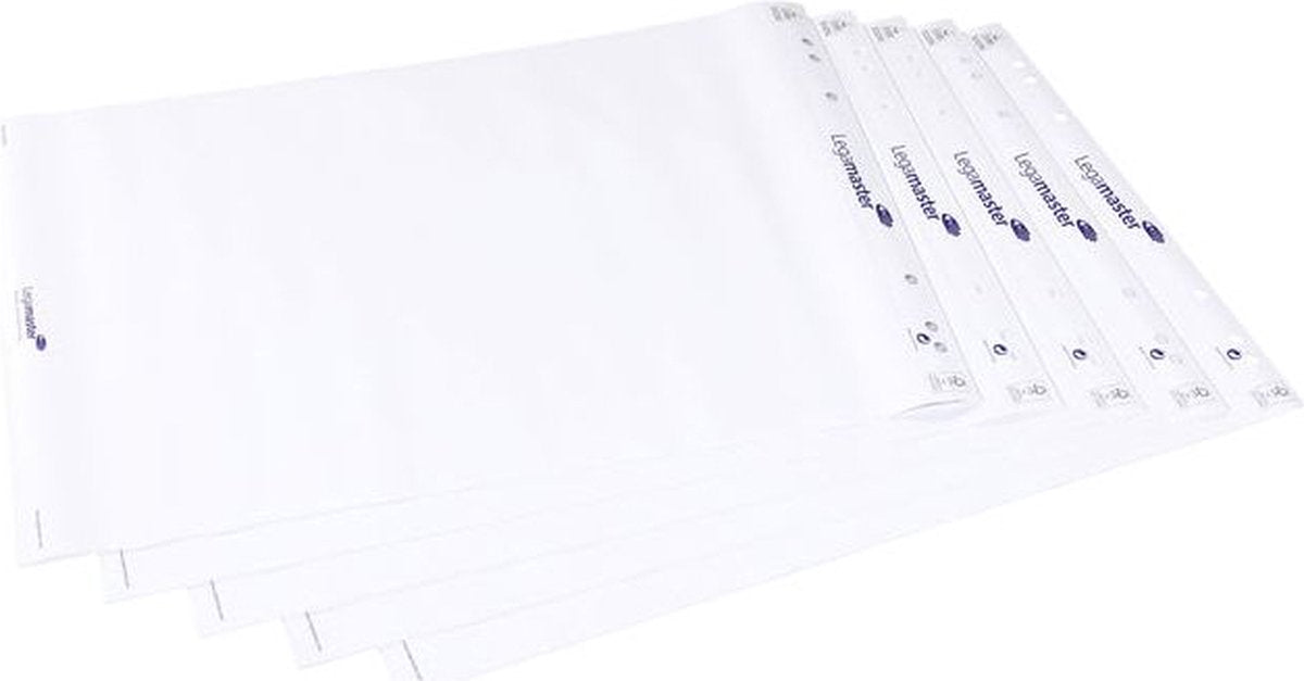 Legamaster flipover papierblok blanco 5 pak à 20 vel