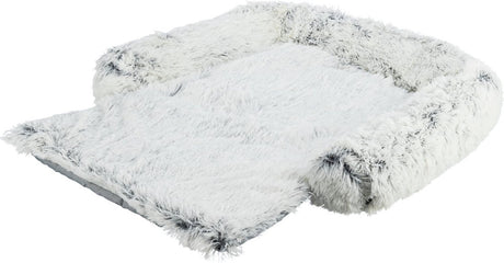 Trixie - sofa - hondenbed harvey - meubelbeschermer - hoekig - wit zwart - 70x90 cm s
