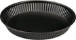 Basic culinair vlaaivorm 28 cm – pfas-vrije bakvorm – lage taartvorm – carbon staal