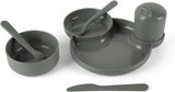 Dantoy kinderservies olijfgroen, 7dlg.