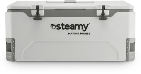 Steamy marine pro 155 - grote koelbox - maritieme koelbox - 155 liter - frigobox - wit