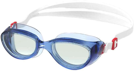 Speedo futura hydrospex zwembril - comfortabele duikbril volwassenen - anti condens uv-bescherming - recreatieve zwembril met verstelbare band - zwart grijs
