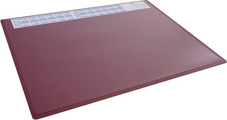 Durable 722303 bureau onderlegger 4-jaarskalender rood, transparant (b x h) 65 cm x 50 cm 1 stuk(s)