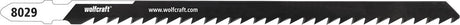 Wolfcraft - pvc decoupeerzaagblad 100mm - hcs-blad met t-schacht – ideaal voor kunststof-, pp pvc-buis - 8029000