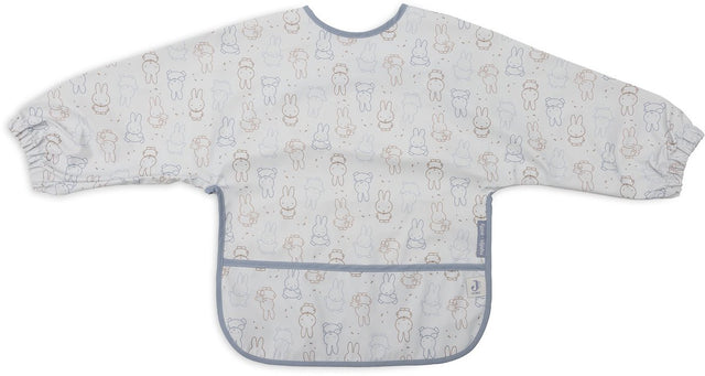 Jollein slab waterproof met mouw miffy moments cloudy blue