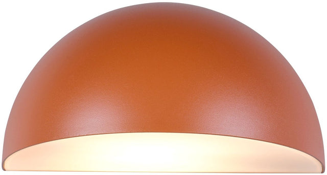 Trio maas - wandlamp - abrikoos - excl. 1x e27 4,9 w - wandmontage - buitenverlichting - ip44
