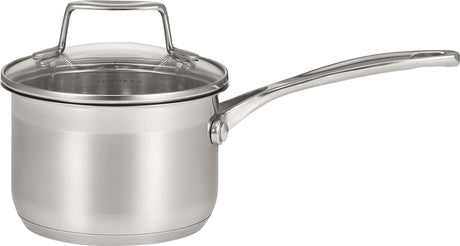 Scanpan impact steelpan 14 cm met glasdeksel