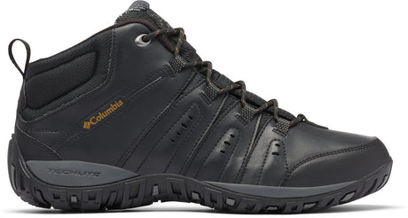 Columbia woodburn™ ii chukka wp omni-heat™ heren wandelschoenen - black, goldenrod 43