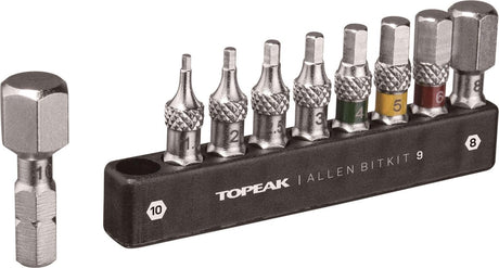 Topeak Inbus lange bit set Allen BitKit 9
