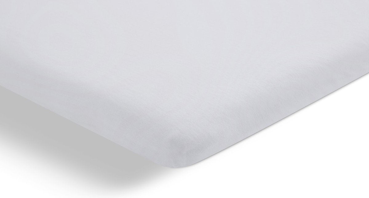 Cinderella single-split topper jersey 160 x 200 210cm (01)white (tot 15cm)