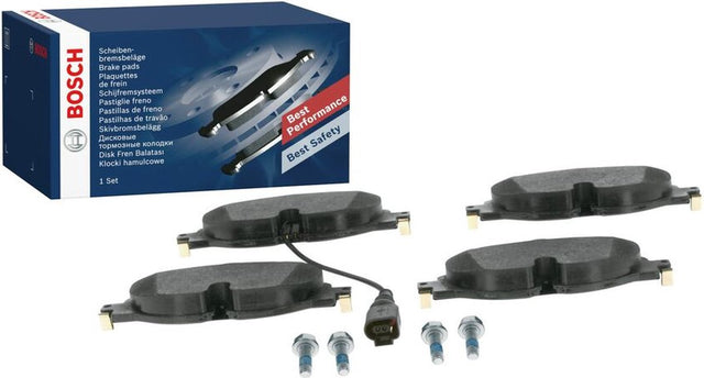 Bosch jeu de 4 plaquettes de frein à disque 0986494660 d'origine