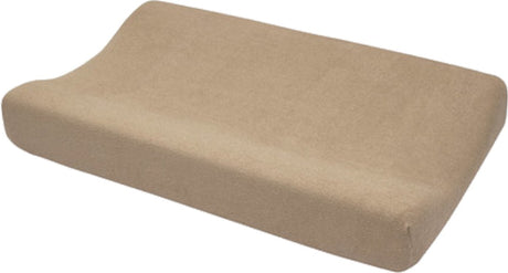 Meyco baby uni aankleedkussenhoes - 2-pack - badstof - taupe - 50x70cm