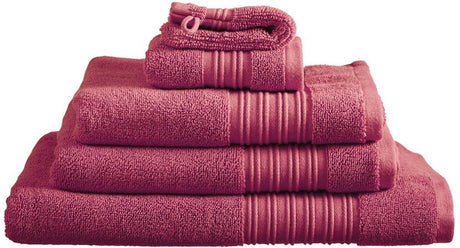 Beddinghouse sheer set van 3 washandjes - rood
