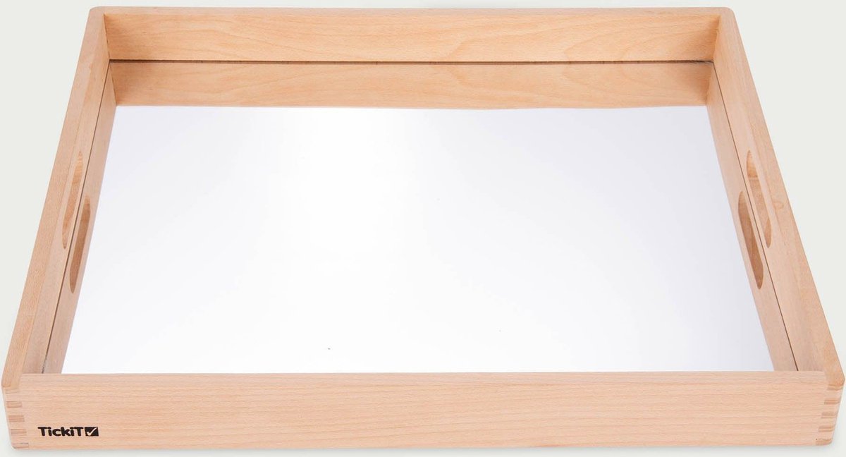 Tickit® houten spiegel dienblad