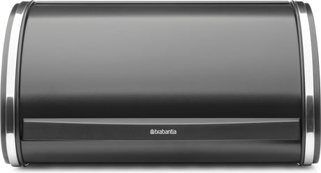 Brabantia broodtrommel - met schuifdeksel - medium - matt black