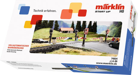 Märklin start up - volautomatische spoorwegovergang