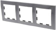 Smartwares q-link s2 afdekraam inbouw drievoudig antraciet