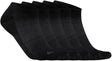 Craft active footies 5-pack unisex sportsokken - zwart