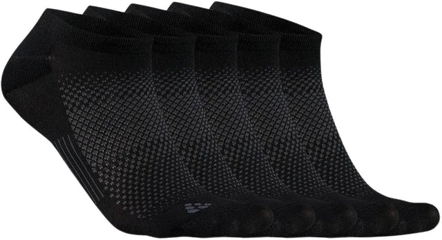 Craft active footies 5-pack unisex sportsokken - zwart