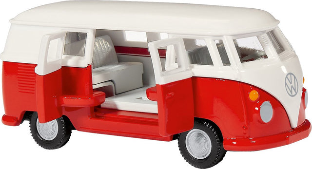 Siku 2361, vw t1 bus, schaal 1:50, metaal kunststof, deuren kunnen open