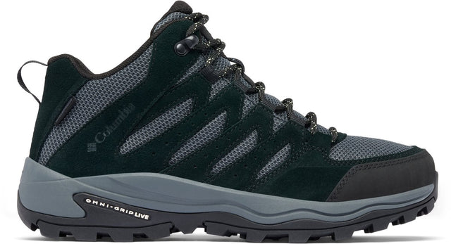 Columbia redmond™ iv mid waterproof dames wandelschoenen - black, citron haze 38