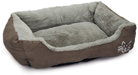 Beeztees baboo - kattenmand - grijs - 48x37x18 cm one size