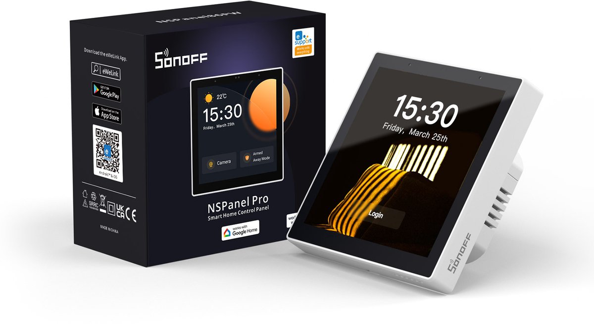 Sonoff - nspanel86pw - schakelaar