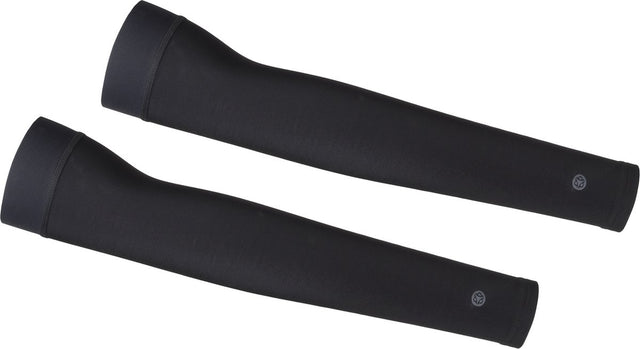 Agu armwarmers - fietsovertrek - armstukken - lombardia materiaal - siliconen gripper - unisex - zwart - l
