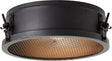 Brilliant zois - plafondlamp (dm 300mm) e27 max 2x60w - zwart
