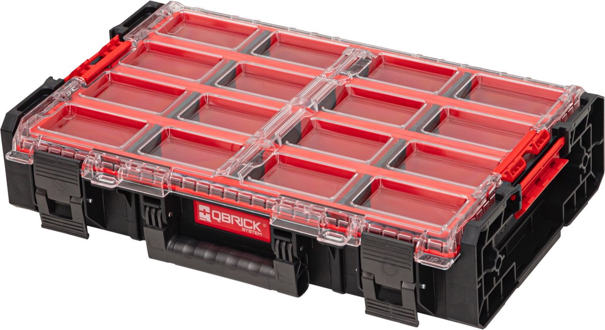 Qbrick system - organisator - met extra lange bakken - system one - xl long bin