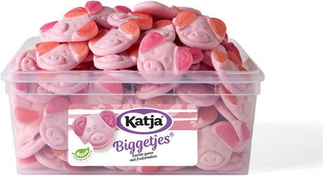 Katja biggetjes - zacht snoep - bak 1.125g