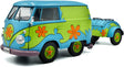 Solido ghost hunters machine volkswagen t1 kool kombi modelauto 1:18 inclusief aanhanger