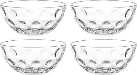 Leonardo cucina optic schaal 10cm - set 4