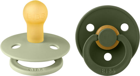 Merkloos sans marque bibs fopspeen 2 boy green