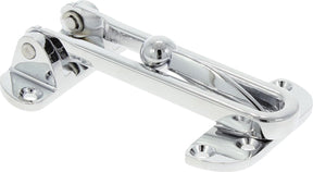 Starx kierstandhouder binnendraaiend chroom - links en rechts bruikbaar - voor naar binnen draaiende deuren en ramen - met schroeven - geschikt voor deuren van 38-54 mm - 105 x 60 mm
