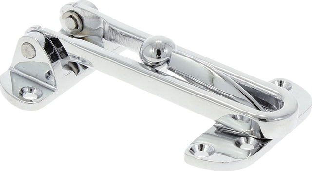 Starx kierstandhouder binnendraaiend chroom - links en rechts bruikbaar - voor naar binnen draaiende deuren en ramen - met schroeven - geschikt voor deuren van 38-54 mm - 105 x 60 mm