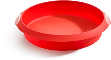 Lékué cakevorm - rond - ø 26 cm - siliconen - red