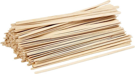Creativ company houten ijslollystokjes naturel, 200st.