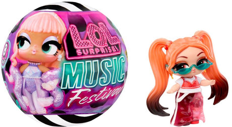 L.o.l. surprise! ™ music festival™ – poppen met vinylalbums om te verzamelen, interactieve uitpakervaring, 7 verrassingen in totaal - verzamel alle 8 de unieke stijlen!