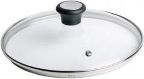 Tefal glazen deksel - ø 28 cm - met stoomgaatje - hittebestendig - geschikt voor koekenpannen