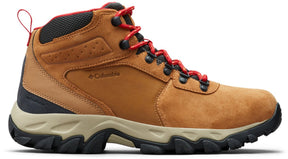 Columbia newton ridge plus ii suede wp heren wandelschoenen - elk, mountain red 47
