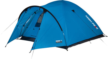 High peak koepeltent narvik 3, kampeertent met veranda, waterdicht, pfc-vrij