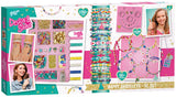 Totum xl armbandjes knutselset - 50 armbandjes maken 1700+ stuks - design shine happy bracelets fashion knutselset cadeau tip creatief speelgoed meisjes vanaf 6 jaar