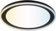 Brilliant pederson - plafondlamp - led 26w - 2700k-6500k - zwart