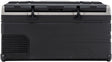 Steamy -e single zone elektrische compressor koelbox - single zone - 77 liter - 12v en 230v - voor auto en camping - zwart