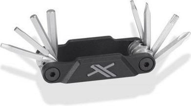 Xlc to-m12 multitool - q-serie - 12 delig - zwart zilver