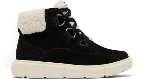 Sorel explorer™ iii nw lace wp dames snowboots - black, sea salt 41