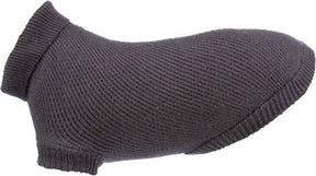 Trixie hondentrui - antraciet slim-fit 70cm - katoen, wol, polyamide, met kraag