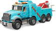 Bruder mack granite sleepwagen met licht en geluid (02831)