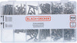 Black+decker schroeven assortiment - 332 stuks - ph1 - ph2 - hout schroevenset